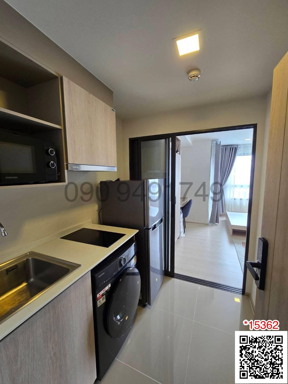 เช่า dcondo Air ลาดกระบัง ตกแต่งสวย ชั้น 5 พร้อมเข้าอยู่ ใกล้ Airport Rail Link ลาดกระบัง
