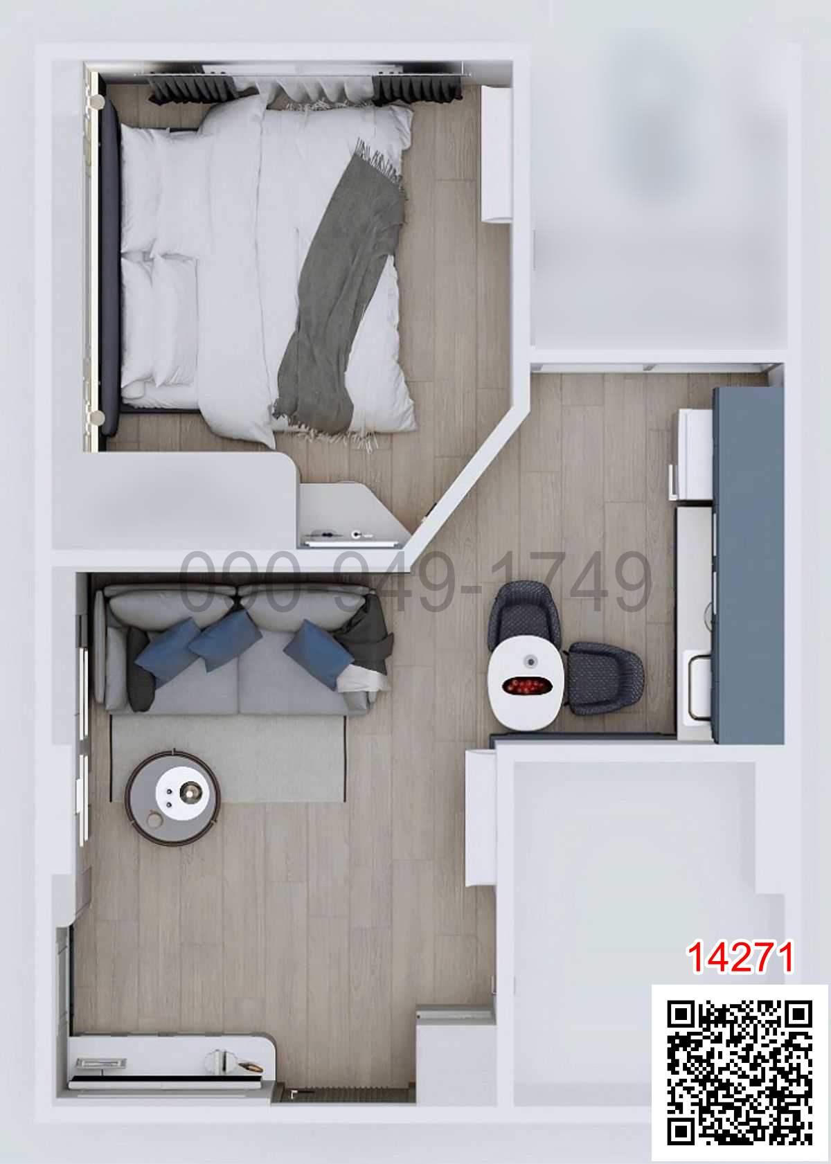 ขาย คอนโด ลุมพินี ทาวน์ บดินทรเดชา - รามคำแหง (Low-rise 8 ชั้น)