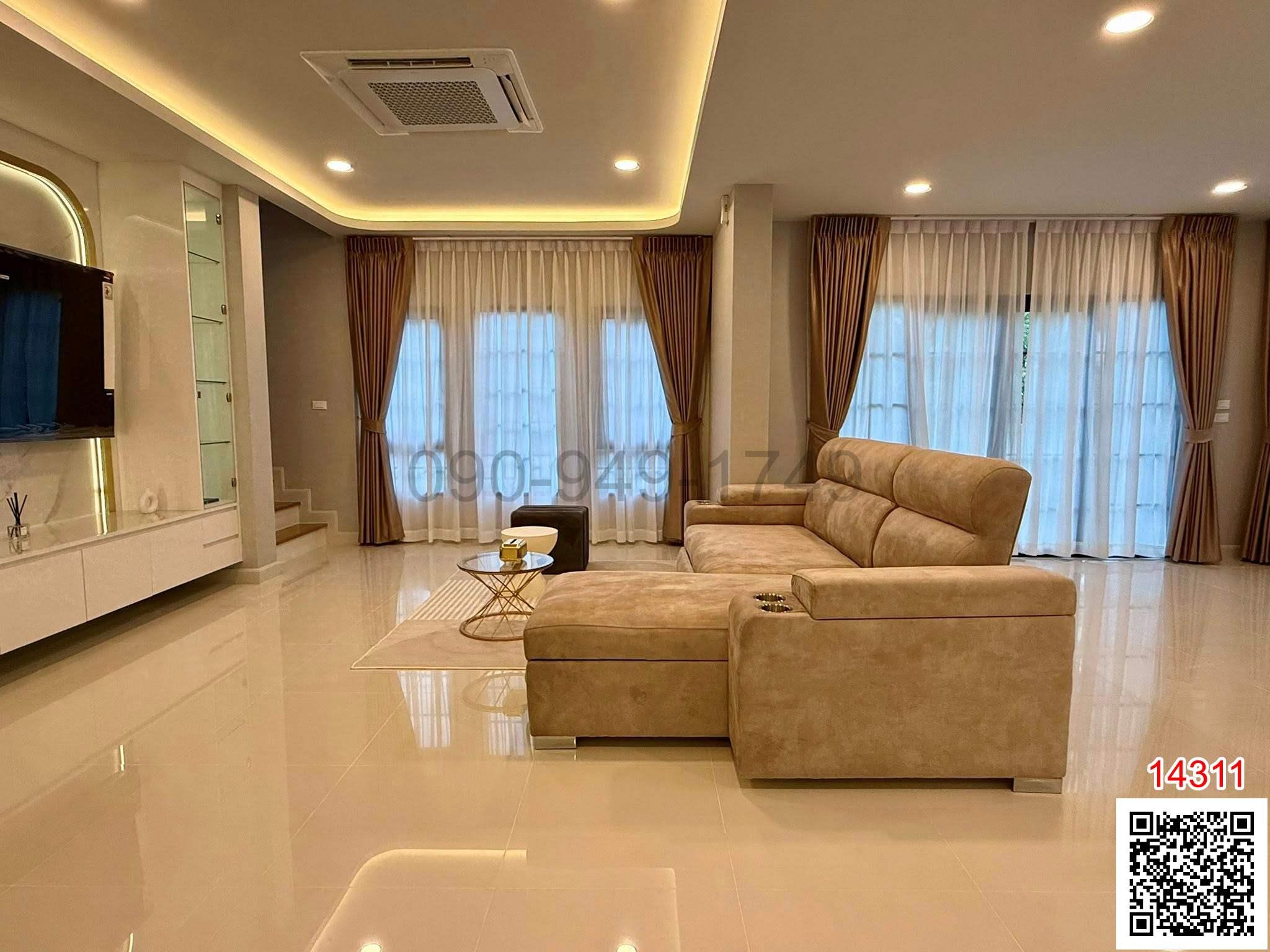 เช่า บ้านเดี่ยว Centro Bangna เฟส 2 Type ใหญ่สุด บ้านแปลงมุม