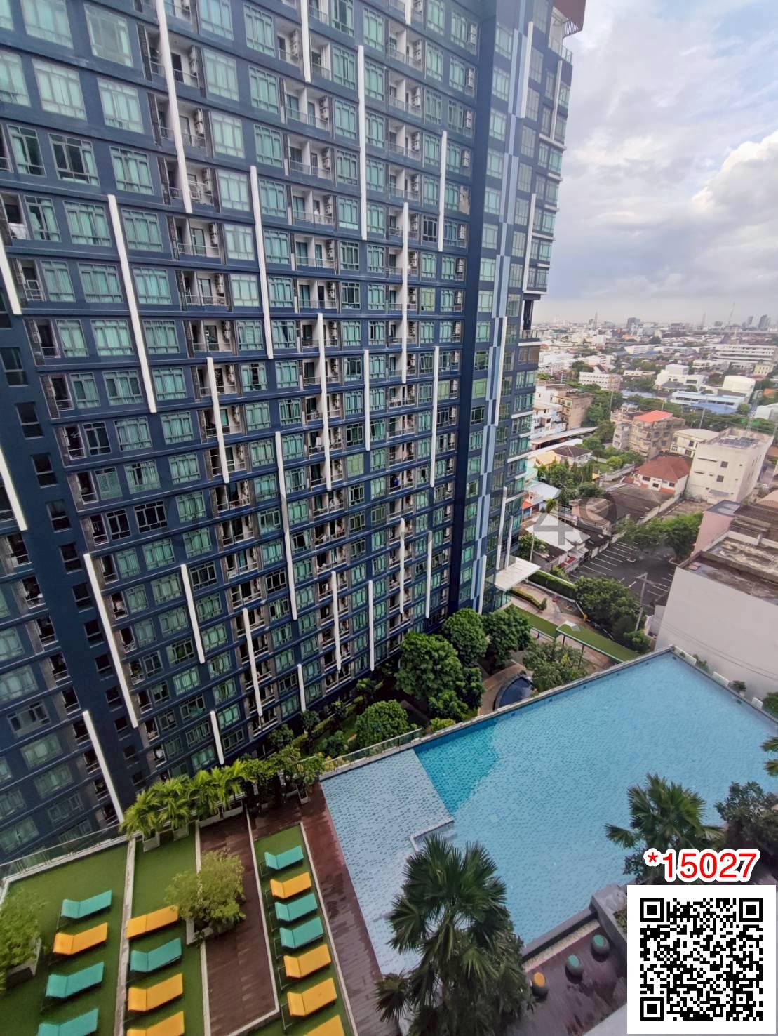 เช่า คอนโด เมโทร สกาย ประชาชื่น ตึก B ชั้น 15 ใกล้ MRT สถานีบางซ่อน