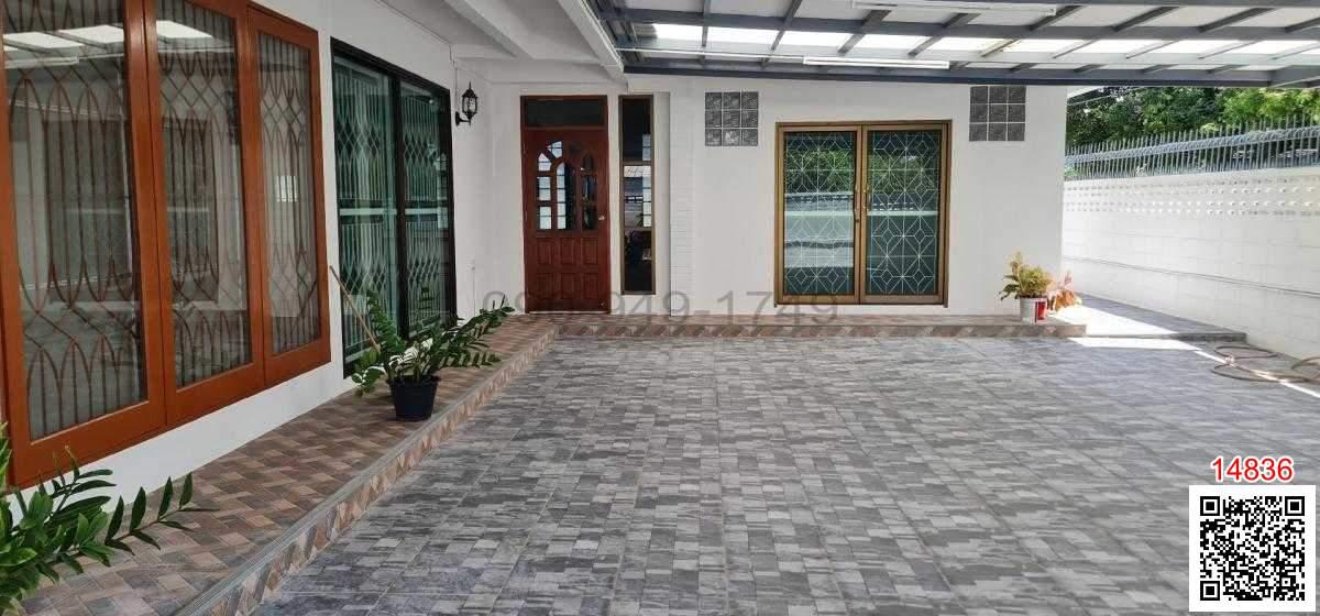 เช่า บ้านเดี่ยว หมู่บ้านเสนานิเวศน์ renovateใหม่ ขนาดใหญ่ ซอยเสนานิคม 1 ใกล้ถนนเกษตร นวมินทร์