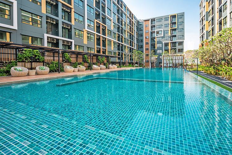 เช่า i Condo Green Space Sukhumvit 77 Phase 2 เครื่องใช้ไฟฟ้าครบ ติด the Paseo mall ลาดกระบัง