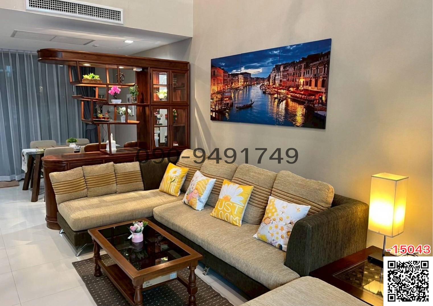เช่า ทาวน์โฮม 3.5 ชั้น โครงการ บ้านกลางเมือง วิภาวดี 64 สไตล์ Duplex หลังมุม