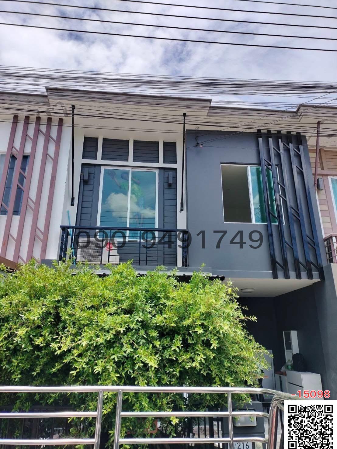 เช่า ทาวน์เฮ้าส์ 2 ชั้น หมู่บ้าน พฤกษาไพร์ม วัชรพล-สายไหม 56 ใกล้ สถานีรถไฟฟ้า