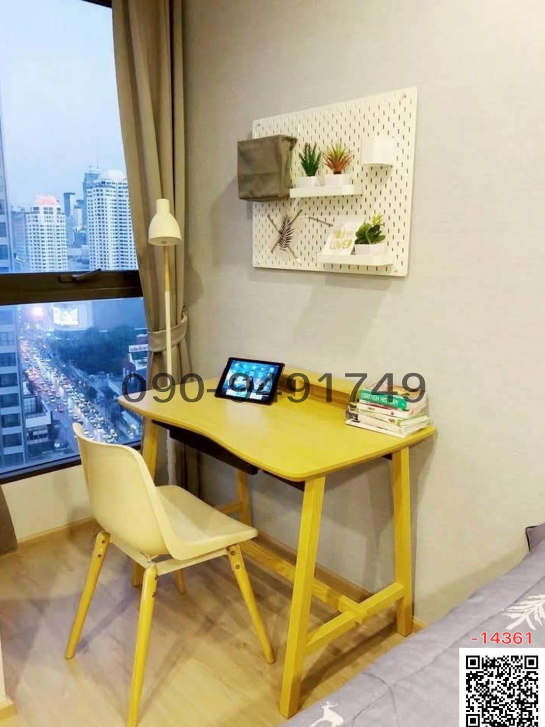 เช่า คอนโด IDEO Q ราชเทวี ใกล้ BTS ราชเทวี 300 ม.