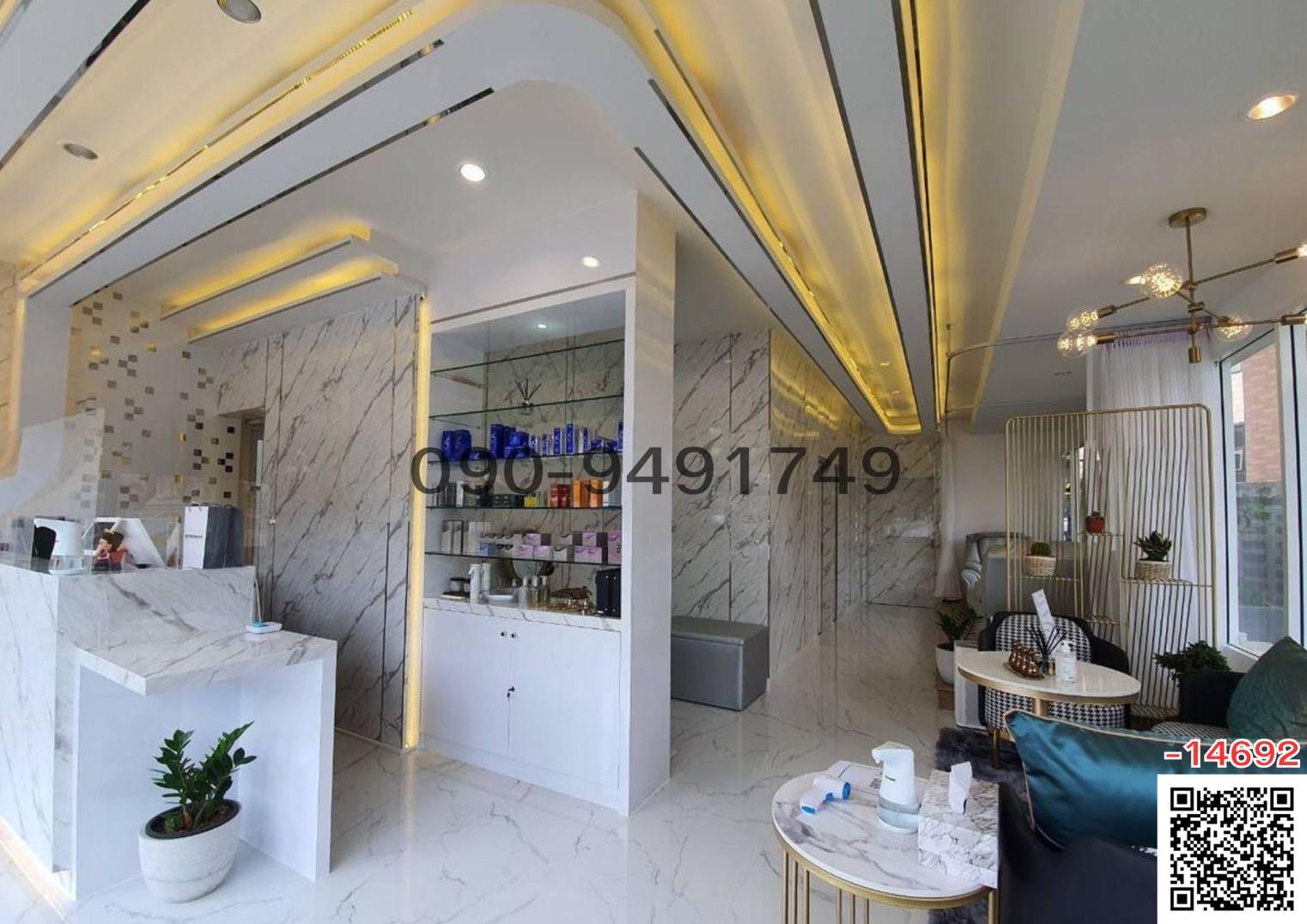 เซ้ง ร้าน เหมาะสำหรับทำ คลินิก สปา ร้านเสริมสวย ใกล้ MRT ลาดพร้าว เดินแค่ 3 นาที