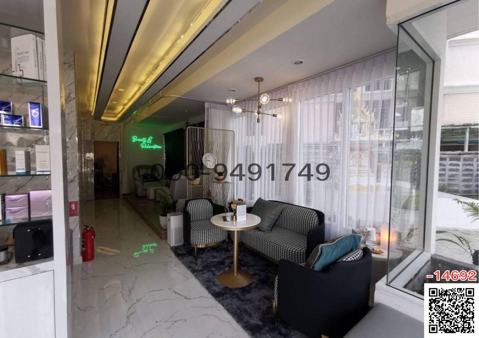 เซ้ง ร้าน เหมาะสำหรับทำ คลินิก สปา ร้านเสริมสวย ใกล้ MRT ลาดพร้าว เดินแค่ 3 นาที