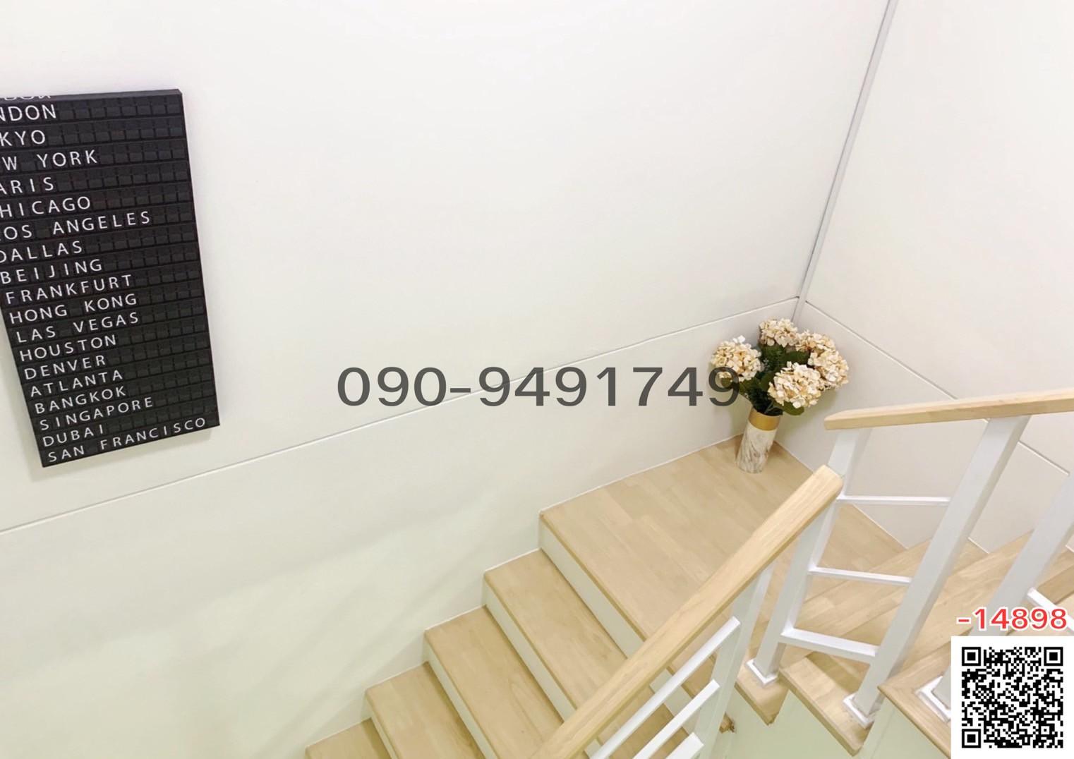 เช่า ทาวน์โฮม 2 ชั้น The Connect 20 ใกล้รถไฟฟ้า สถานีสะพานใหม่