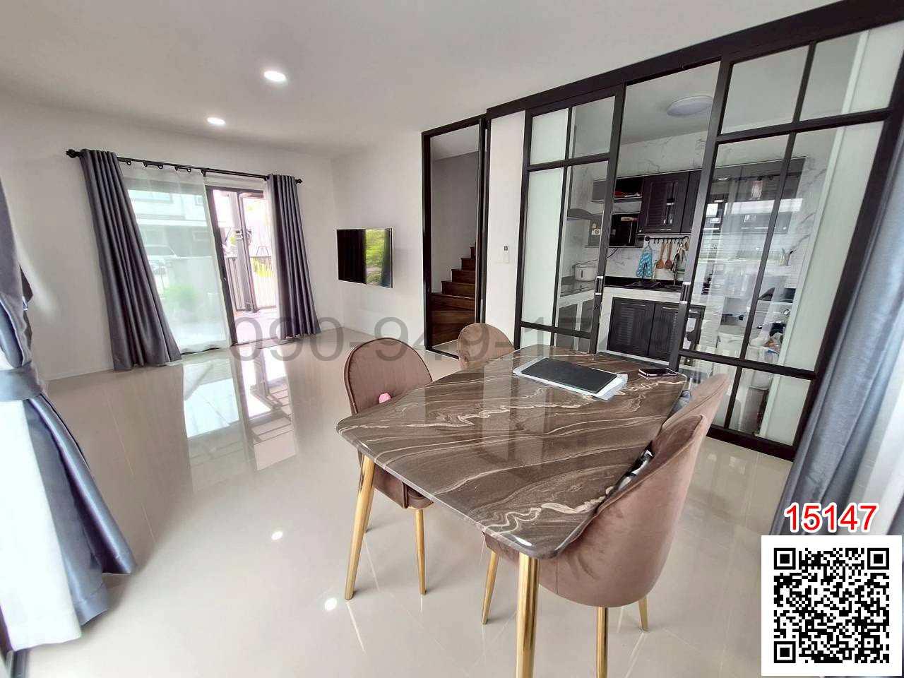 ขาย บ้านเดี่ยว หมู่บ้าน SENSE บางนา - สุวรรณภูมิ ถนนกิ่งแก้ว