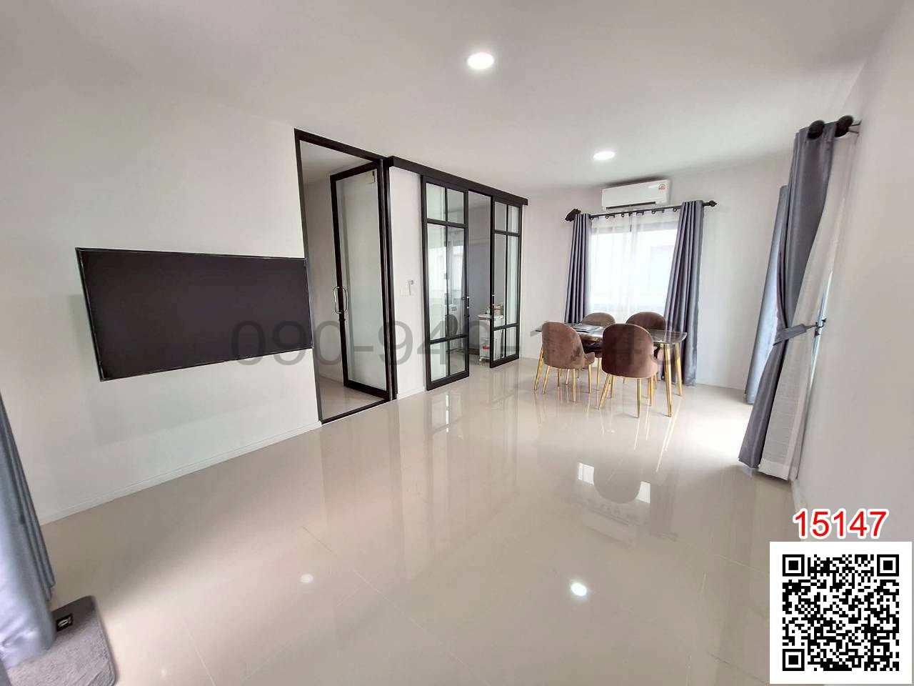 ขาย บ้านเดี่ยว หมู่บ้าน SENSE บางนา - สุวรรณภูมิ ถนนกิ่งแก้ว