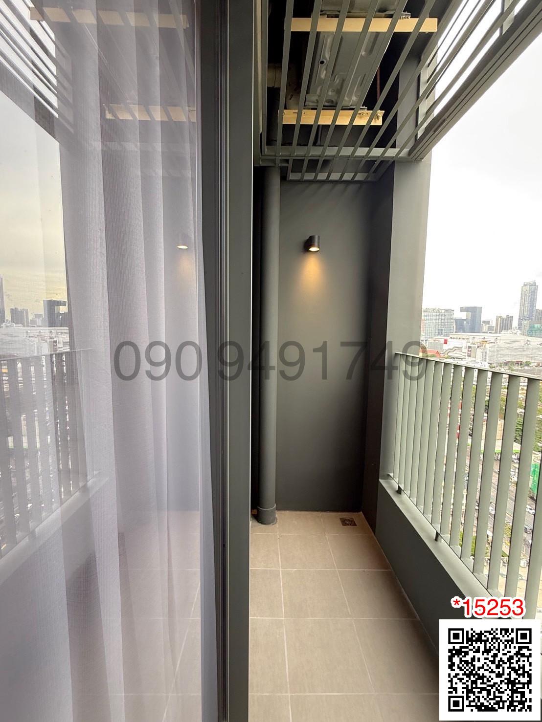 เช่า คอนโด Cloud ทองหล่อ-เพชรบุรี  ชั้น 15 ใกล้ MRT เพชรบุรี