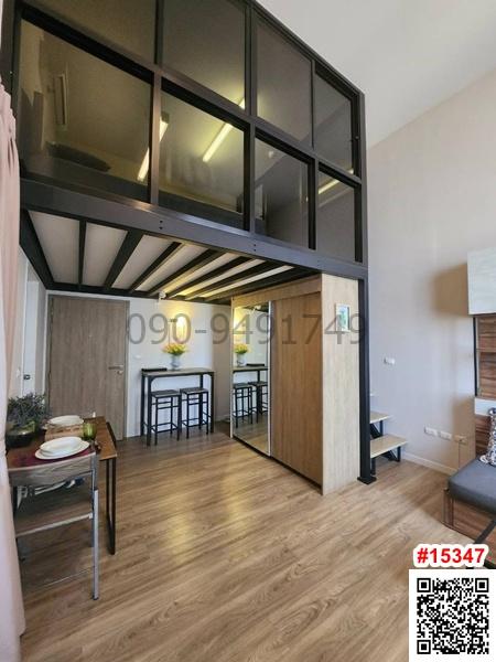 เช่า คอนโด Blossom condo @ Fashion Altitude แบบ duplex ใกล้แฟชั่นไอส์แลนด์