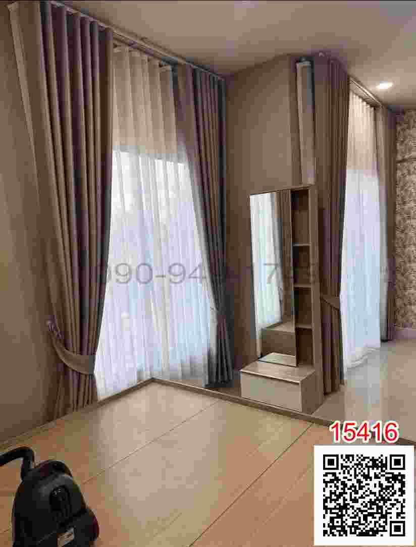 เช่า ทาวน์เฮ้าส์ 2 ชั้น รีโนเวทใหม่ หมู่บ้าน The Atrium พหลโยธิน 52 ใกล้ BTS สะพานใหม่