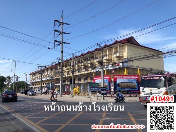 เช่า อาคารพาณิชย์ 3.5 ชั้น 1 คูหา อำเภอไทรน้อย นนทบุรี ใกล้ ตลาดน้ำไทรใหญ่