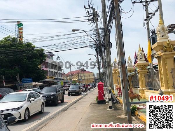 เช่า อาคารพาณิชย์ 3.5 ชั้น 1 คูหา อำเภอไทรน้อย นนทบุรี ใกล้ ตลาดน้ำไทรใหญ่