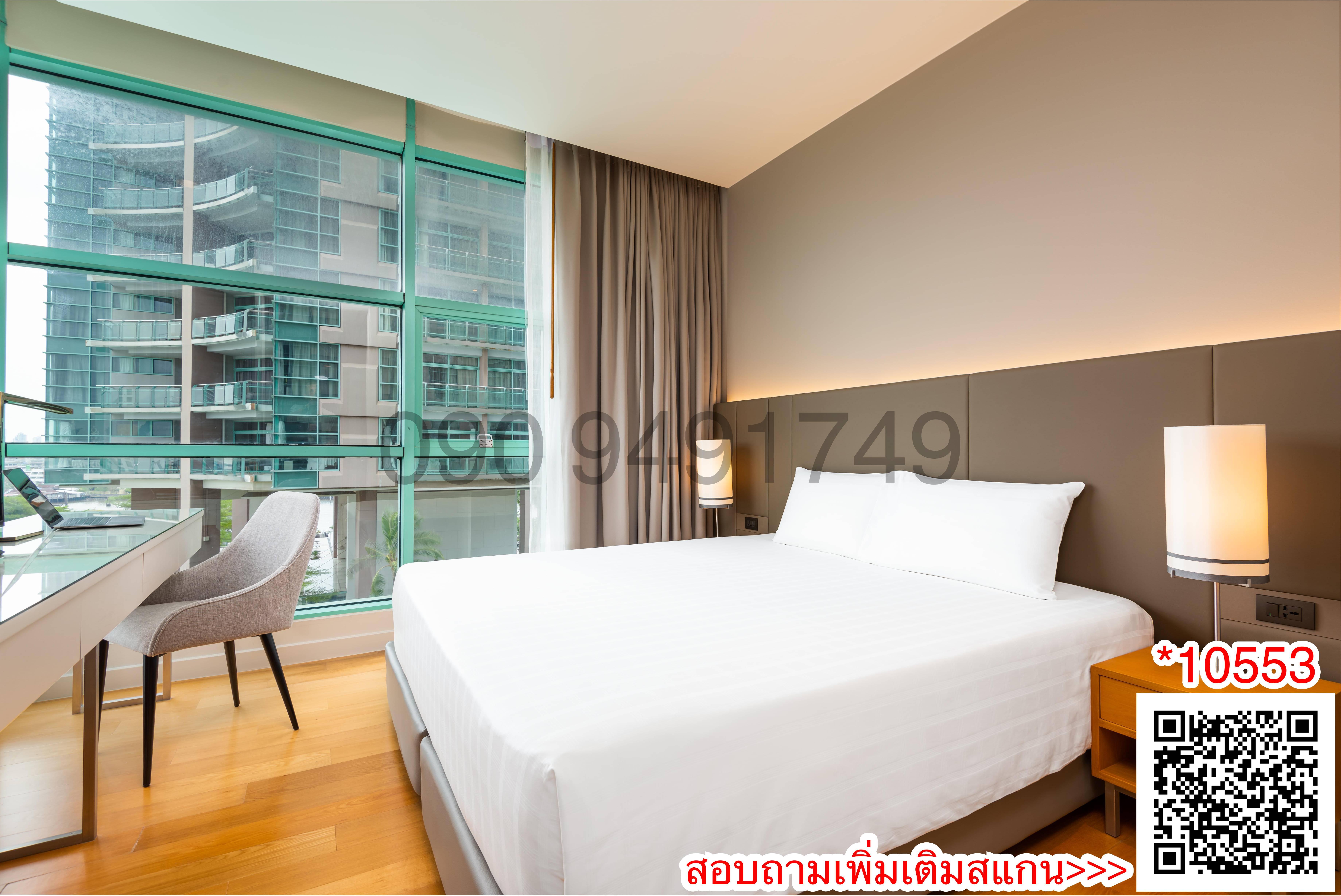 เช่า Chatrium Residence Riverside Bangkok ขนาด 65 - 70 ตรม. 1 ห้องนอน ใกล้ เอเชียทีค