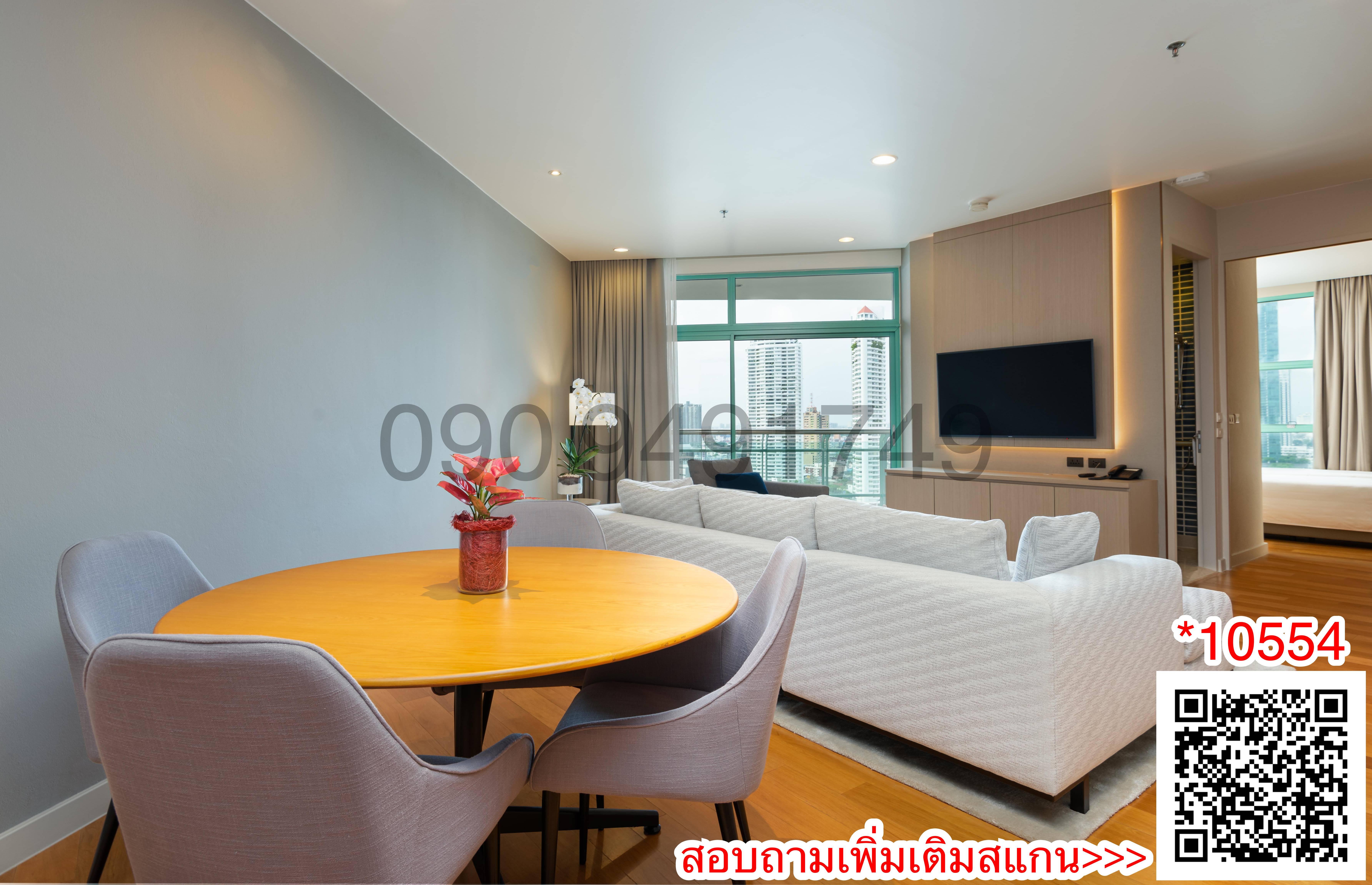 เช่า Chatrium Residence Riverside Bangkok ขนาด 120 - 140 ตรม. 2 ห้องนอน ใกล้ เอเชียทีค