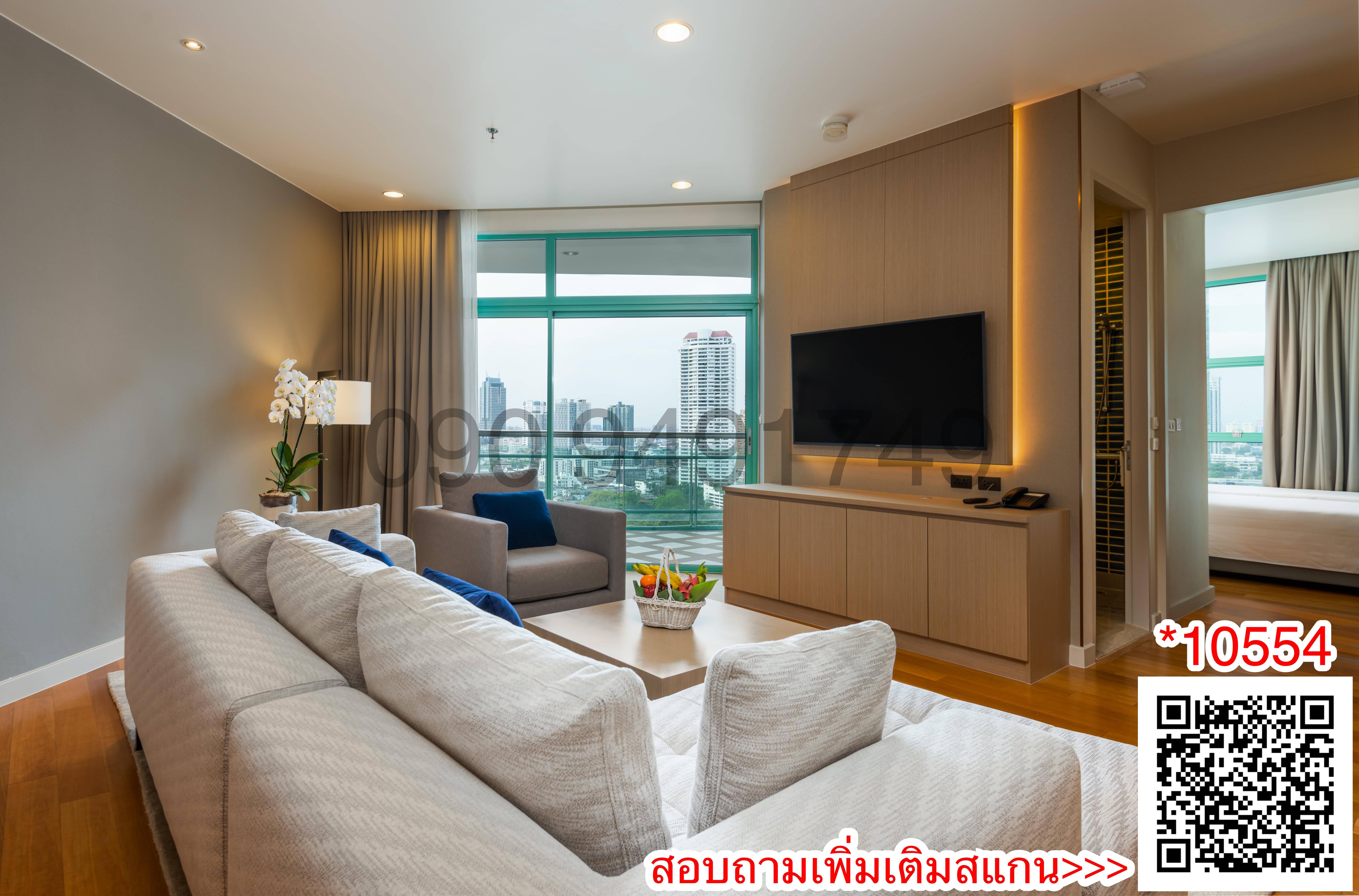 เช่า Chatrium Residence Riverside Bangkok ขนาด 120 - 140 ตรม. 2 ห้องนอน ใกล้ เอเชียทีค