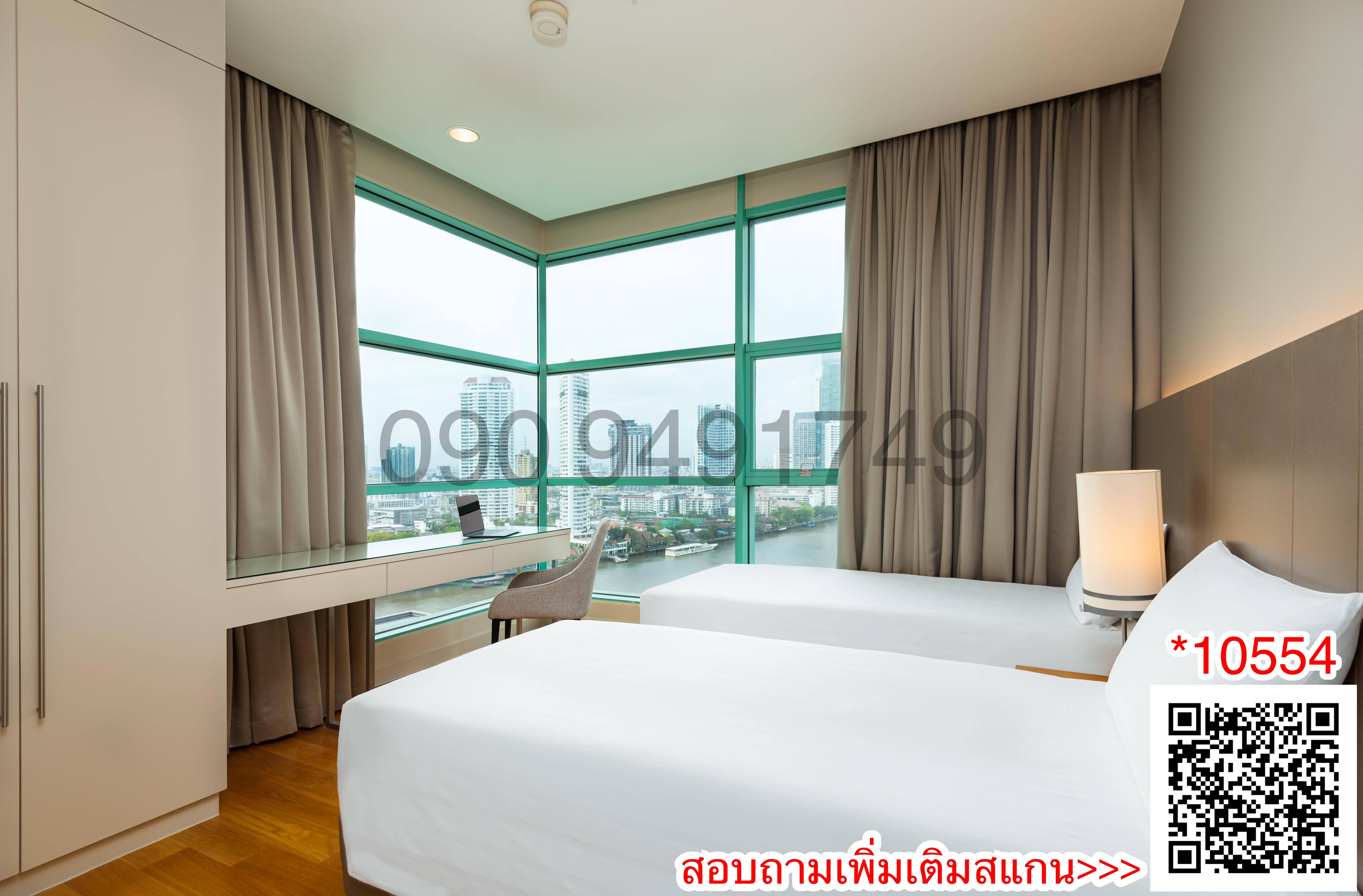 เช่า Chatrium Residence Riverside Bangkok ขนาด 120 - 140 ตรม. 2 ห้องนอน ใกล้ เอเชียทีค