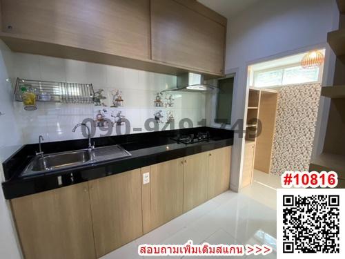 เช่า ทาวน์โฮม 3 ชั้น Modern Life Townhome @ ห้วยขวาง ใกล้ MRT-ห้วยขวาง 