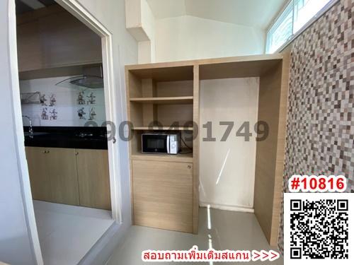 เช่า ทาวน์โฮม 3 ชั้น Modern Life Townhome @ ห้วยขวาง ใกล้ MRT-ห้วยขวาง 