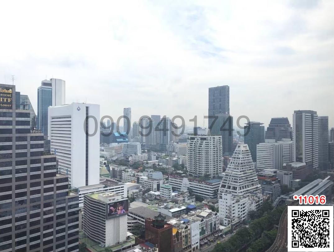 เช่า คอนโด Ashton Silom ขนาด 35.85 ตรม. ชั้น 29 ขนาด 1 ห้องนอน ใกล้ BTS ช่องนนทรี 