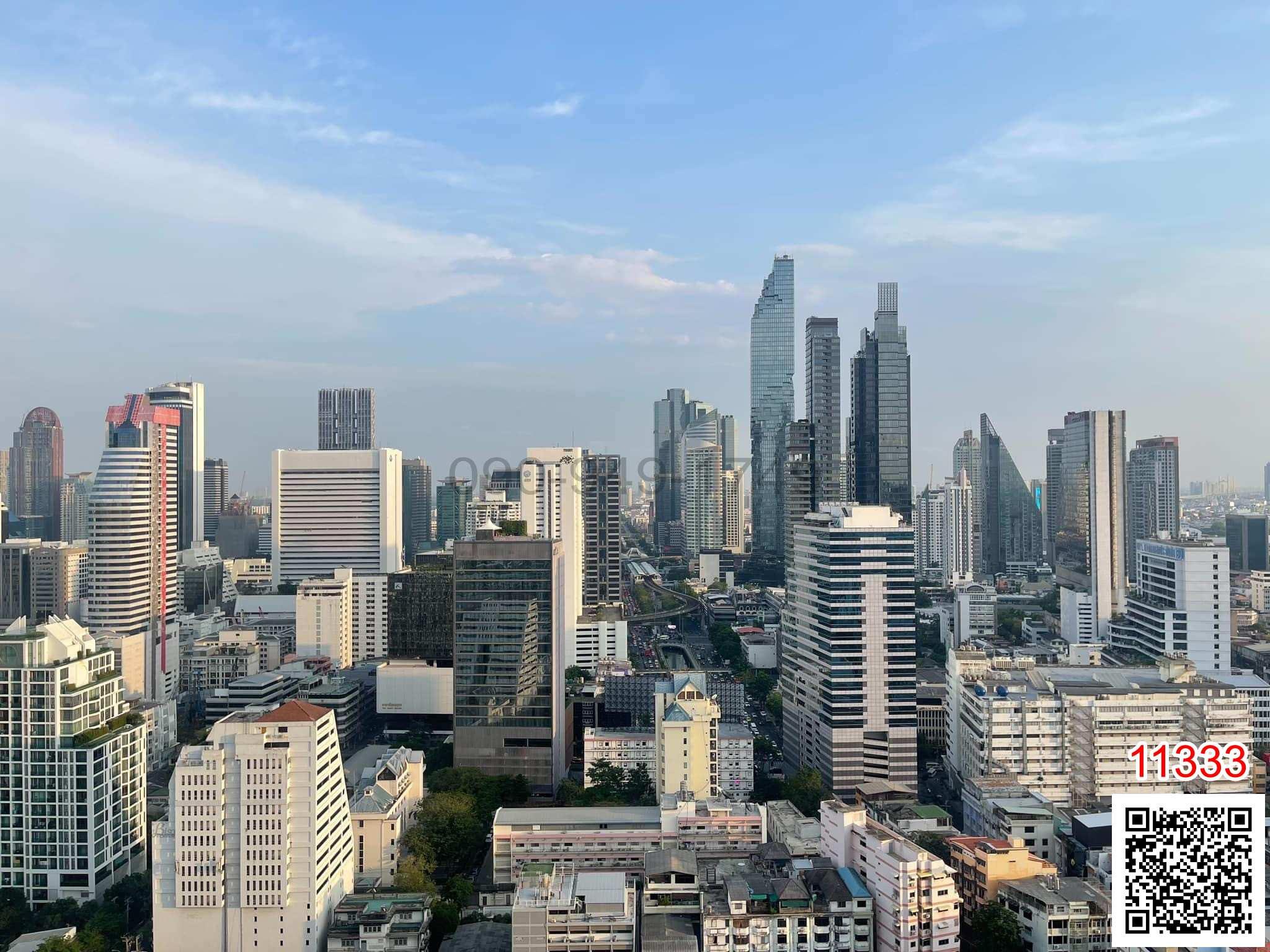 เช่า คอนโด IDEO Chula Samyan ชั้นสูงวิวสวย ใกล้ ม.จุฬาฯ และรถไฟฟ้า MRT สามย่าน 