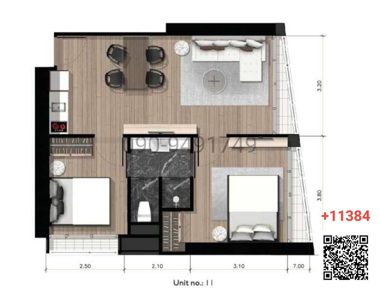 เช่า คอนโด Park Origin Phomphong (Park 24) พร้อมเข้าอยู่