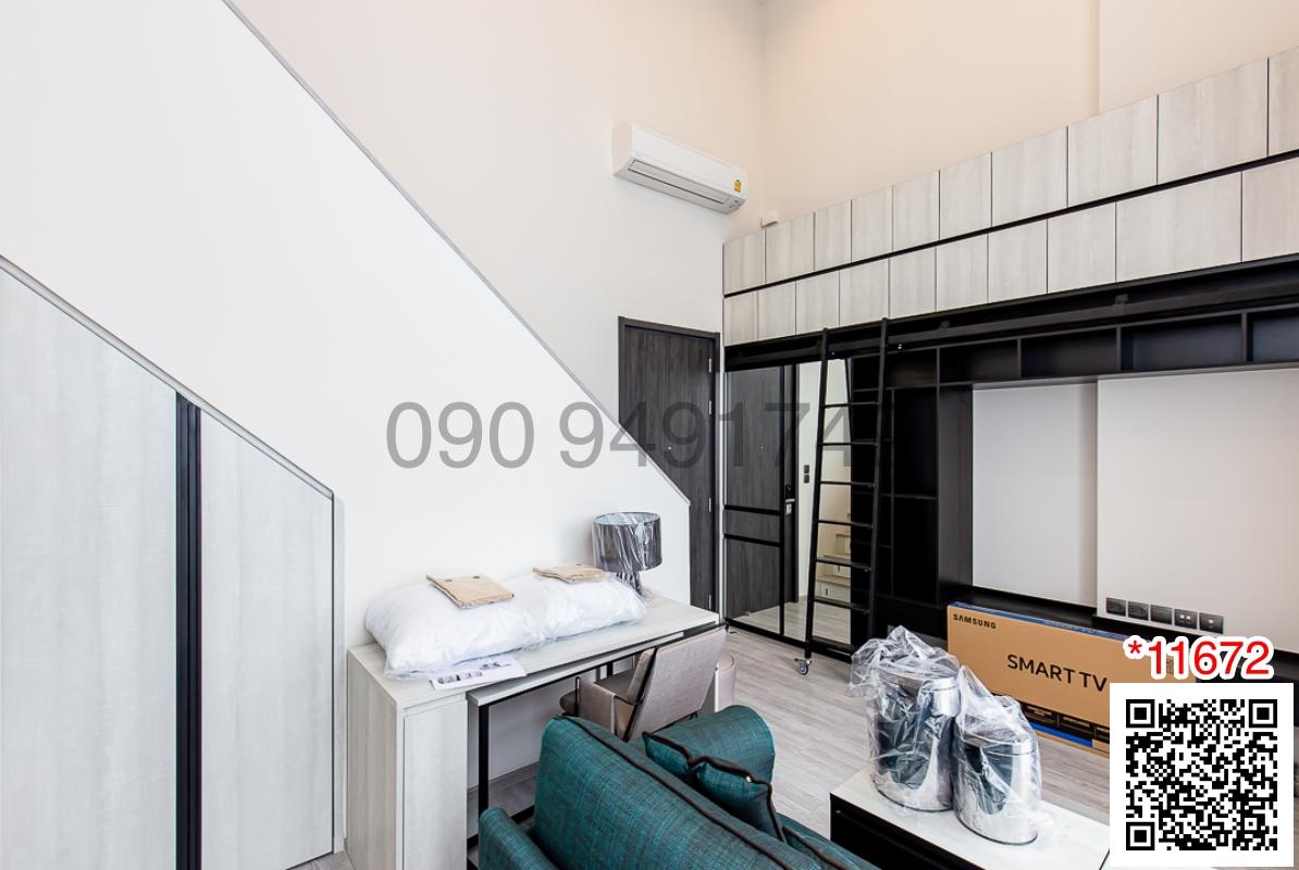 เช่า คอนโด The Line Sukhumvit 101 ห้อง Duplex ชั้น 35 ใกล้รถไฟฟ้า BTS ปุณณวิถี 250 เมตร