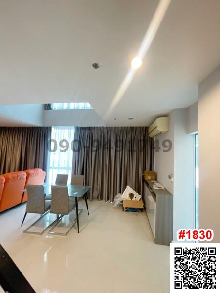 เช่าคอนโด The Sky Sukhumvit ห้อง Duplex วิวสระว่ายน้ำ ทิศใต้ ใกล้ BTS สถานีอุดมสุข