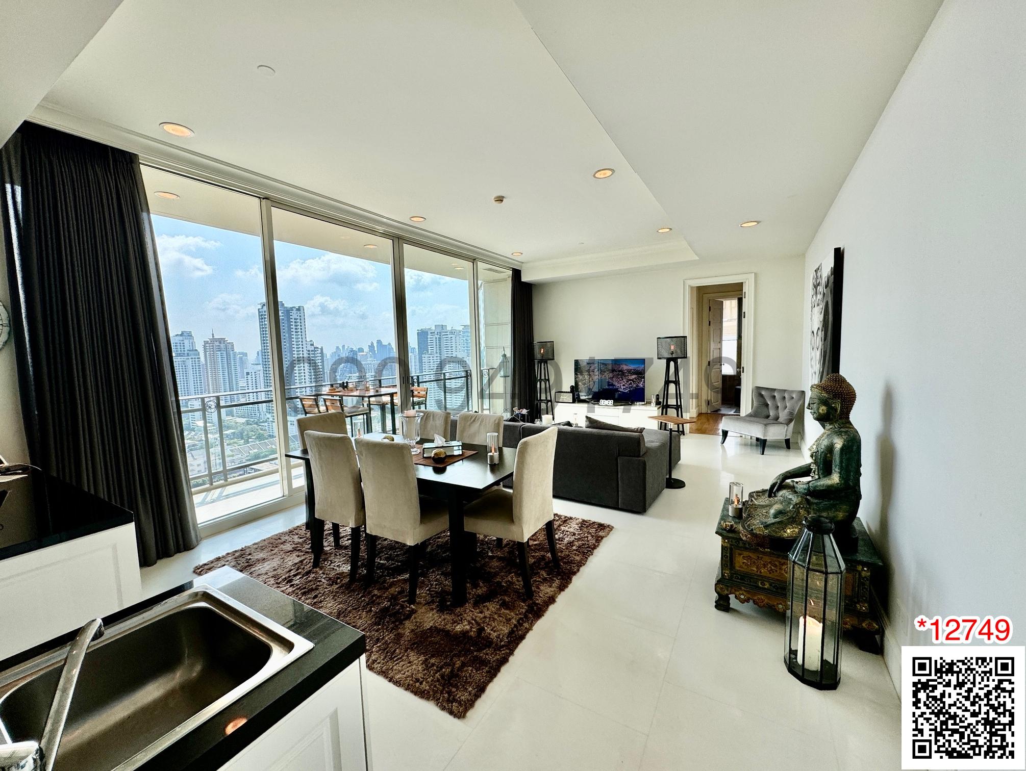 ขาย คอนโด Royce Private Residences Sukhumvit 31 ขนาด 2 ห้องนอน ใกล้ BTS พร้อมพงษ์