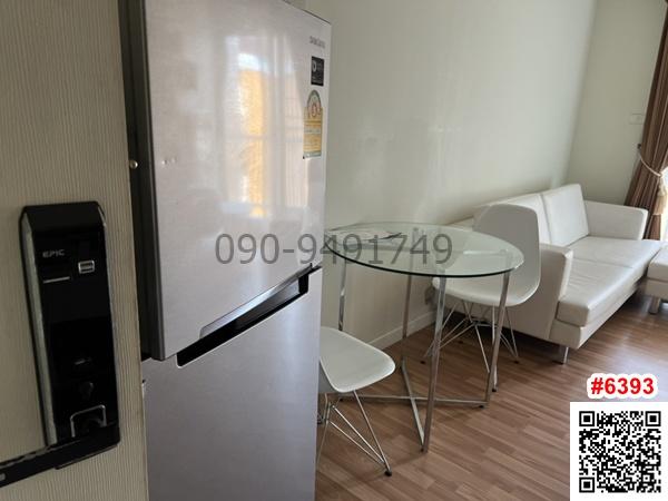 เช่า คอนโด We Condo เรียบด่วน รามอินทรา ตึก A ชั้น 8 พร้อมเข้าอยู่